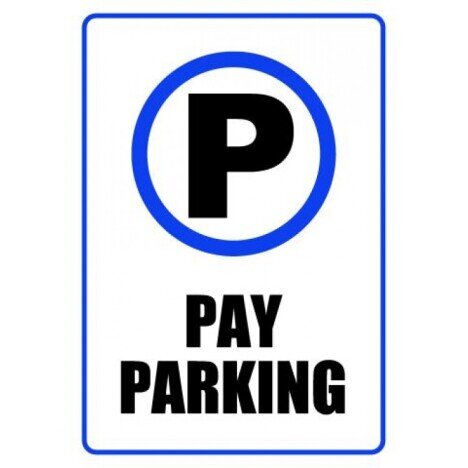 Placuta pay parking